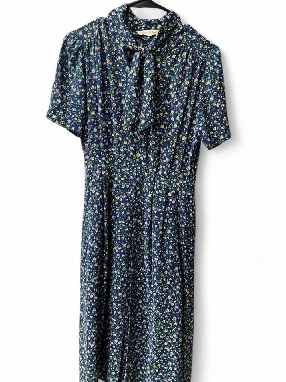 Vintage 1960’s floral navy tea dress